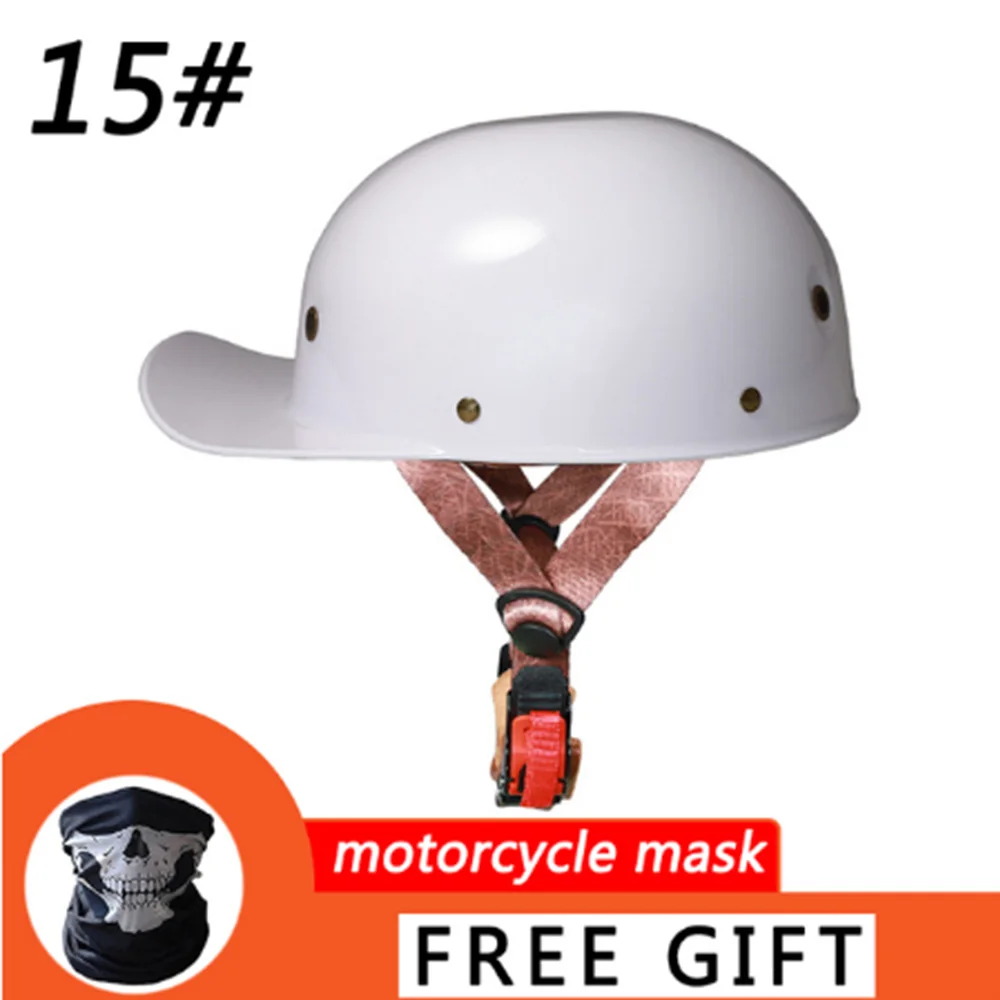 

Motorcycle Helmet Retro Riding Helmet Scooter Personalized Baseball Cap Half Helmet for Ducati Monster 695 696 796 821 1000 1100