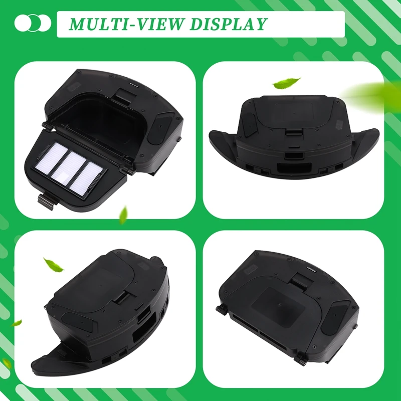 A44F-خزان المياه صندوق الغبار ممسحة القماش مجموعة دعم ل Cecotec Conga 2290 الترا مكنسة كهربائية مرفق آمن