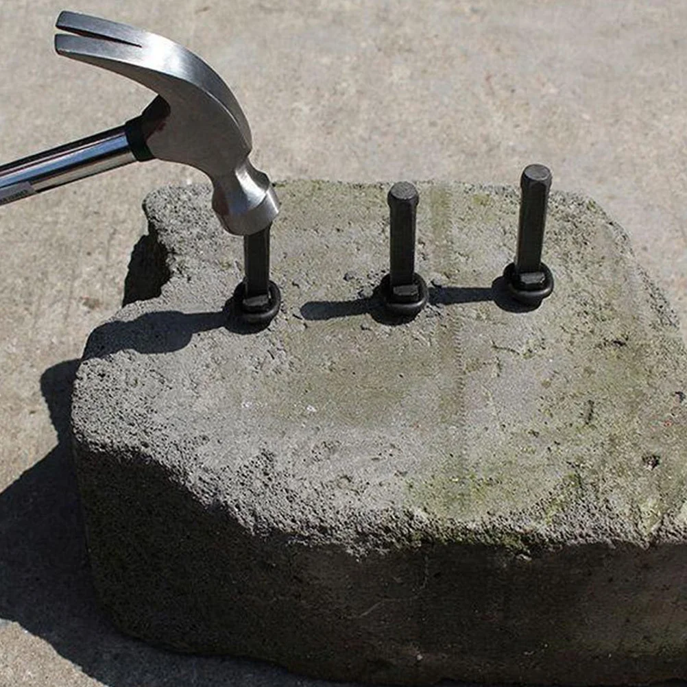 

1 шт. Мощный инструмент для колки камня из высокопрочной легированной стали, клин для раскалывания гранита, мрамора, бетона, для горнодобывающей промышленности