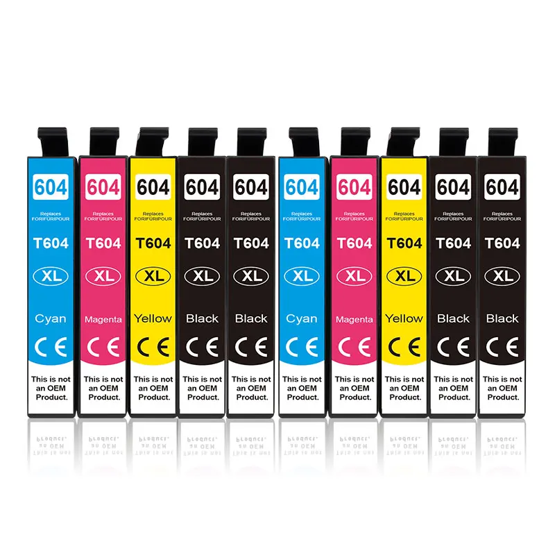 

604XL Ink Cartridge FULL For Epson T 604 T604 XL with Chip Compatible XP 2200 2205 3200 3205 4200 4205 WF 2910 2930 2950 Printer