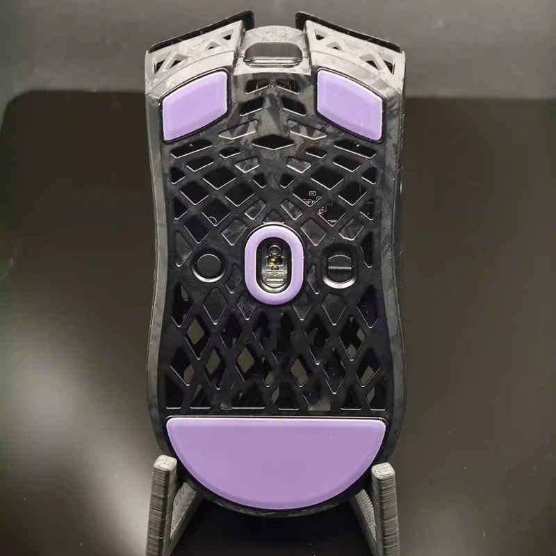 1 Set PTFE Anti-Collapse Arc-Edged Mouse Skate For ATK GHOST Similar To Obsidian Air Purple Haze Mouse Feet Glides