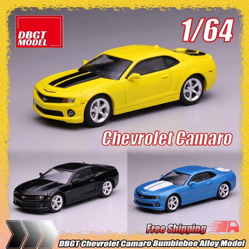 

Dbgt 1:64 Scale Chevrolet Camaro Bumblebee Simulation Alloy Die-Casting Car Models Collectible For Adult Collectors Home Display