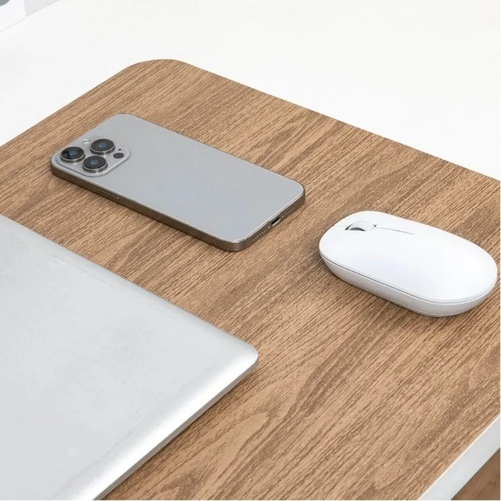 Quality Imitation Wood Grain PU Mousepad Deskpad Waterproof Computer Mouse Pad Anti-slip Mouse Mats Home