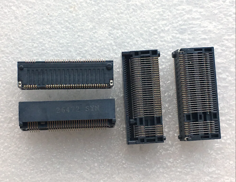 For NGFF seat M.2 socket 67P reverse plug, hard disk interface M-KEY 8.5H height, connector