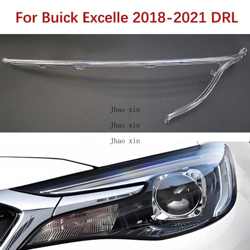 

Автомобильная направляющая полоса света DRL для Buick Excelle 2018-2021, передняя фара «ангельский глаз», белая направляющая полоса света, баласт, светодиодная направляющая трубка