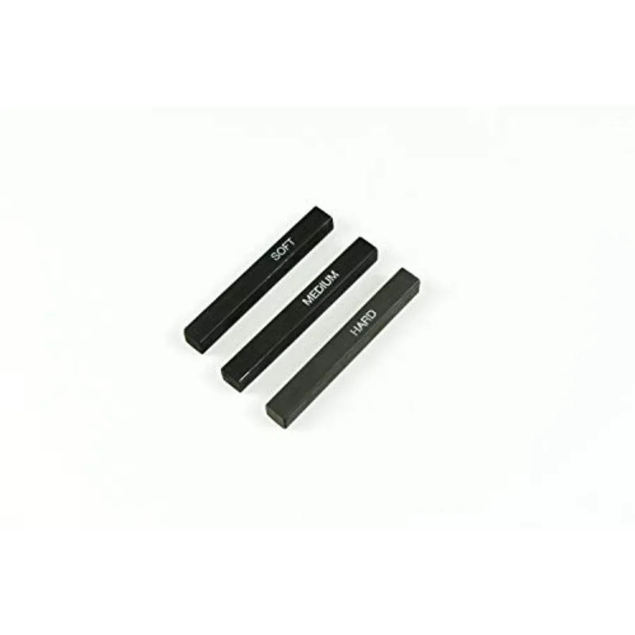Compressed Charcoal Sticks Hard 12 Pack for Drawing, Sketching, and Shading