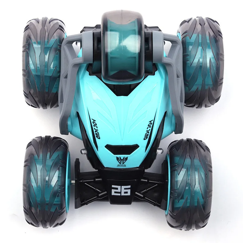 2.4G RC Car Children's Remote Control Toy 360 Rotary Stunt Cars 5 Wheels Dump Vehicle Toys for Boys Kids Birthday Gifts