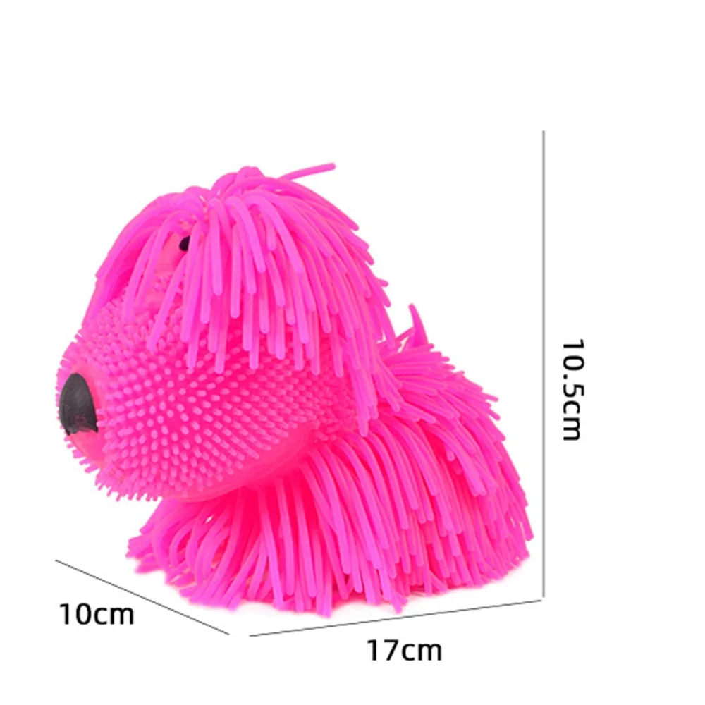 Jouets sensoriels amusants pour aide à l'anxiété, lapin, chien, anti-Stress, en PVC, jouet de décompression mignon pour animal de compagnie