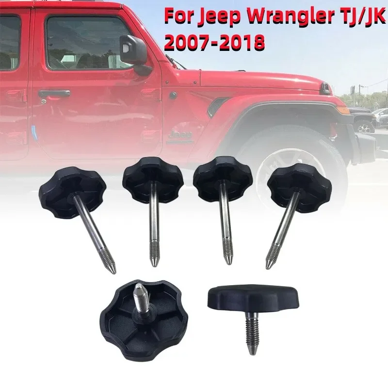 

6 шт., мягкие ручки для окон Jeep Wrangler JK 4-Door 2007-2018