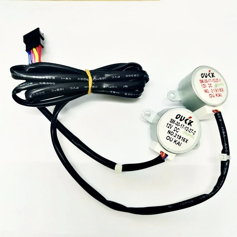 Air conditioner internal unit hanging pendulum motor Internal and external guide plate Model Universal integrated double