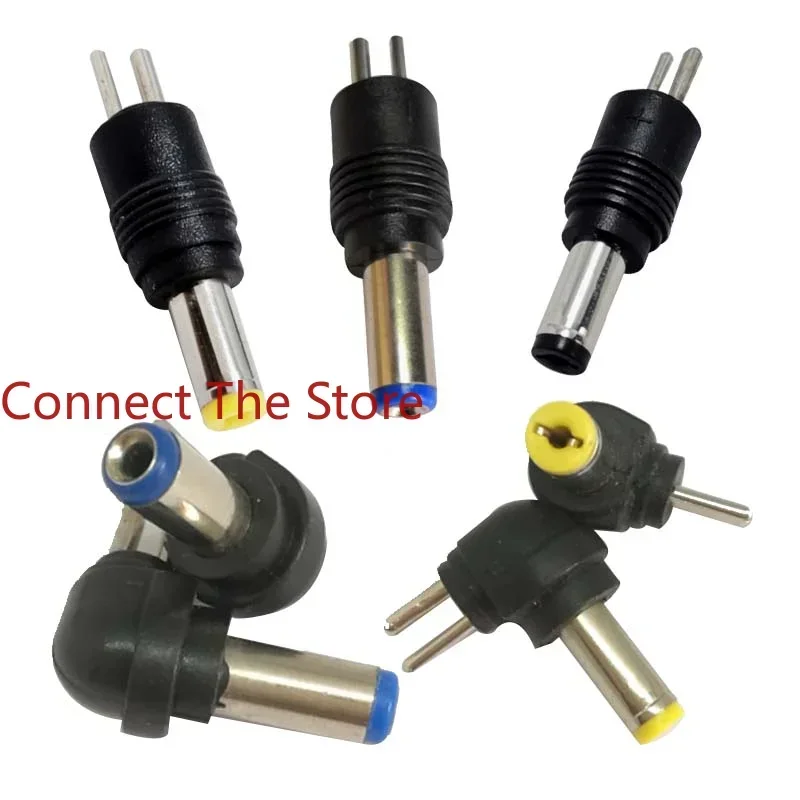 9PCS Preferential DC Power Adapter 5521 Elbow  Tuning Fork Two-pin Plug    5.5 * 2.1