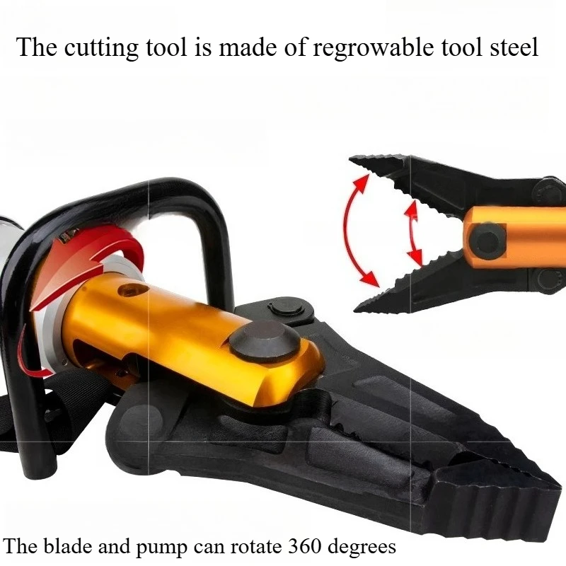 KJI-20CB Multi functional Portable Universal Rotating Hydraulic Scissors and Expansion Pliers for Firefighting