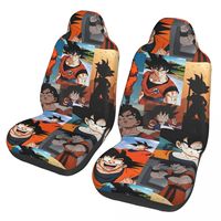 Dragon Ball DragonBall Anime Car Front Seat Covers for Vehicles Breathable Universal Fit Seat Covers for Car Suv Truck