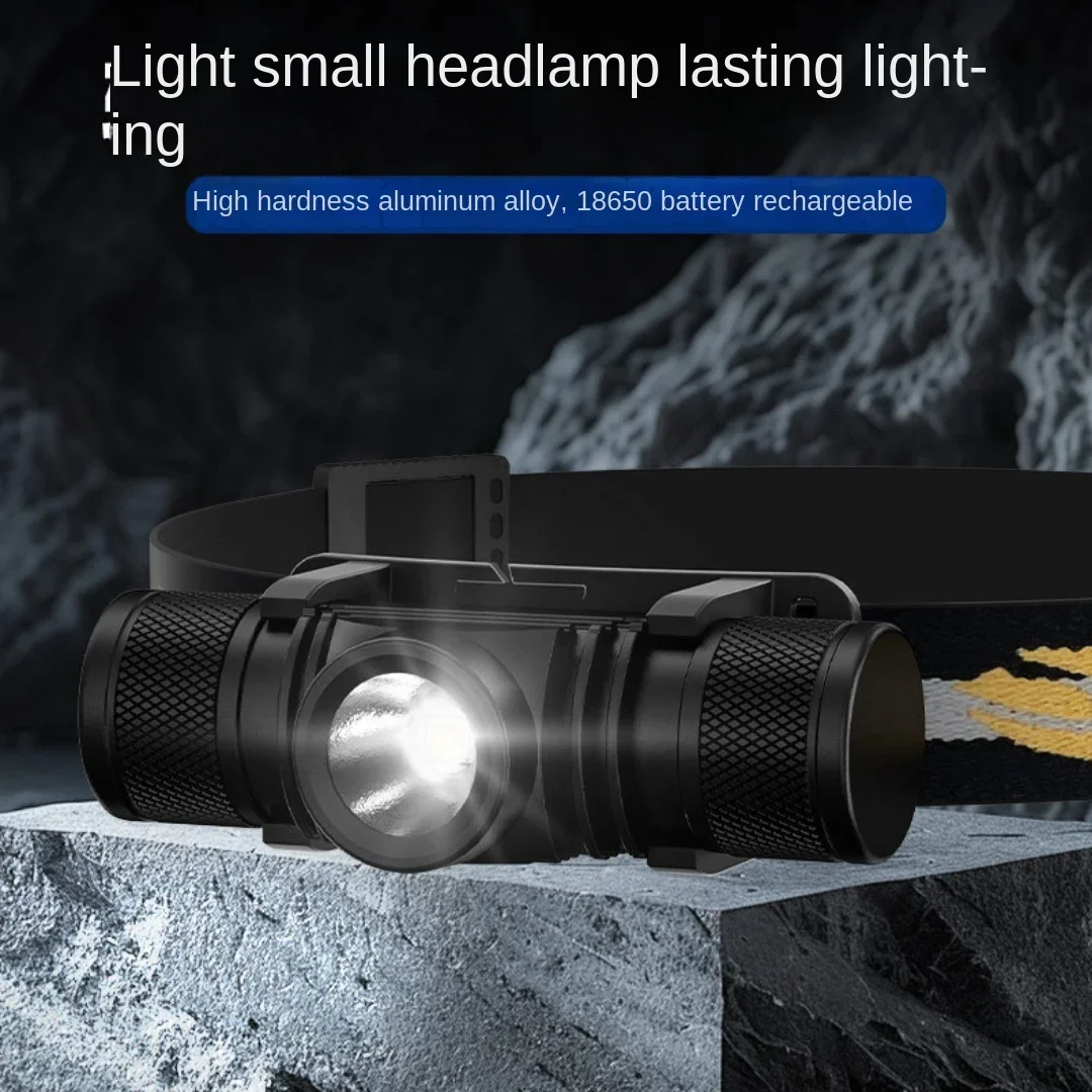 Strong light headlight rechargeable highlight long-range long-range night fishing fish mining lamp head-mounted flashlight