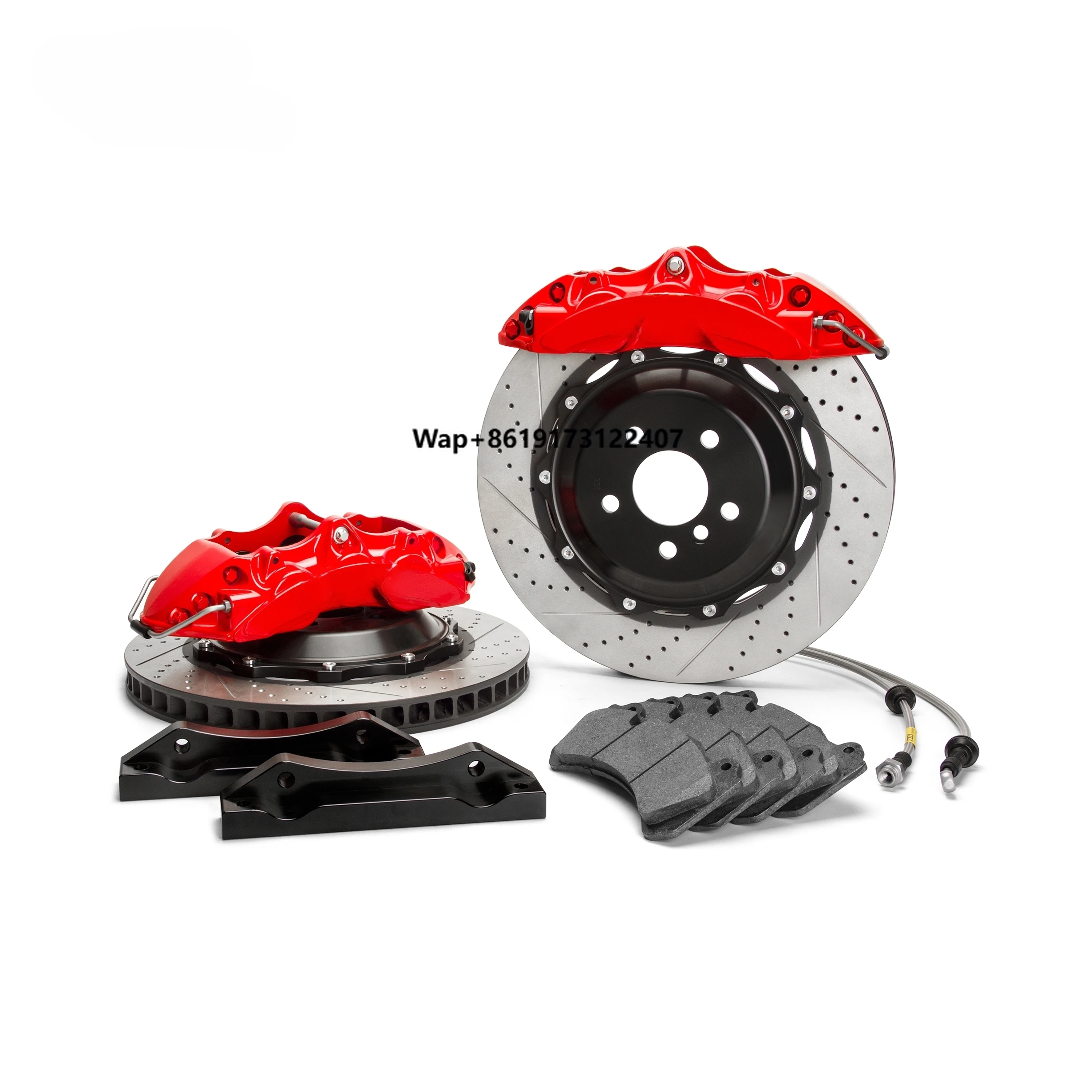 

New for C200 19 Inch Front Big Brake Kit P60NS 6 Piston Caliper 378x32mm Rotor BBK Auto Brake System