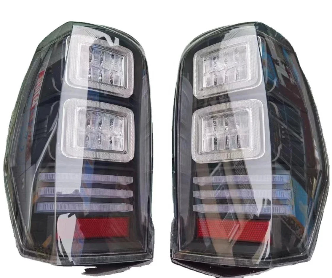 2Pcs Pickup Taillight For Mitsubishis L200 Triton 2019 2020 Tail Light Rear Brake Reverse Stop Lamp Car Accessories Tail Lamp