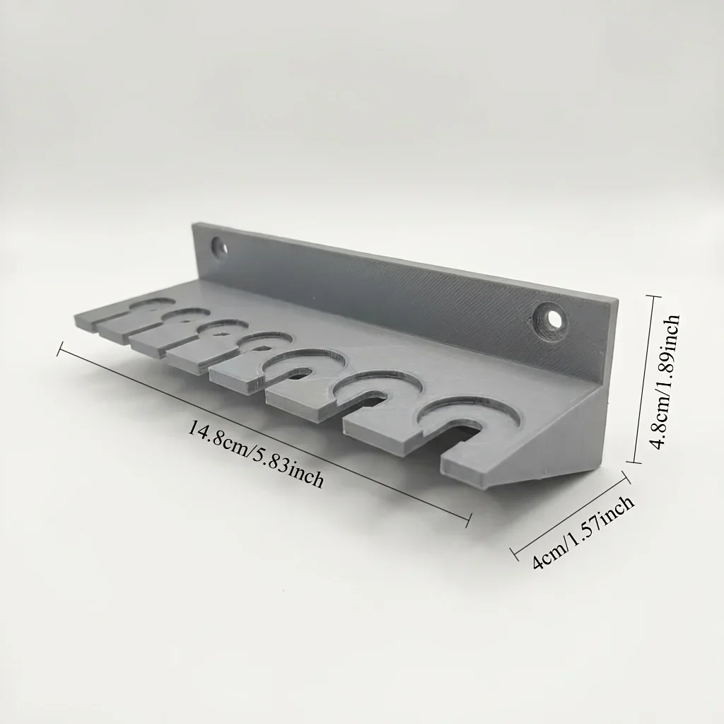T-förmiger Werkzeughalter, für Schraubendreher, Sechskantschraubendreher, Schrauben, Kleinteile, Werkzeugorganisator – Detail 2