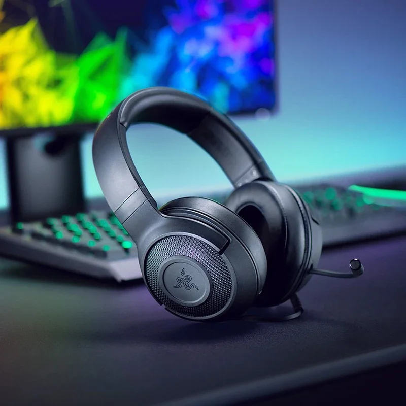 

For 100% Original Razer Kraken X Gaming Headset 7.1 Surround Sound Headphone #