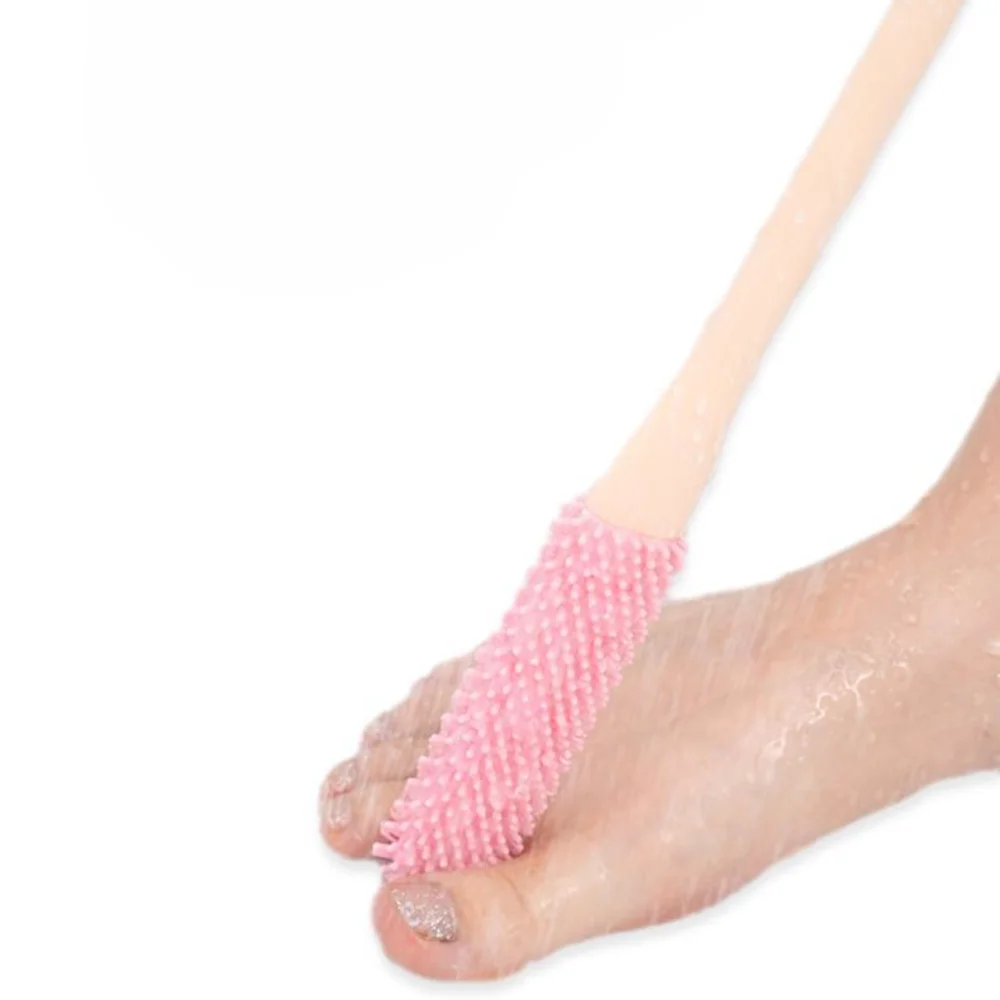 Multifunction Foot Wash Brush Toe Seam Soft Glue Cleaner Foot Wash Soft Brushs Exfoliating Brush Rub Foot Board Scrub Foot