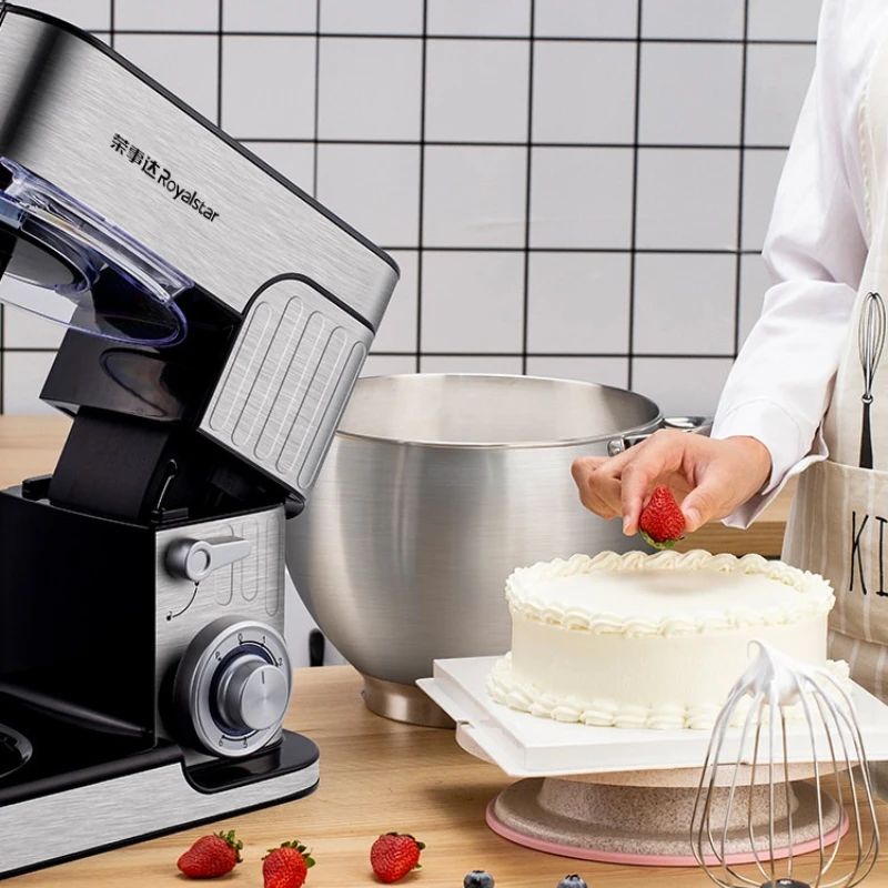Multifunctional Stand Mixer Household Commercial DC Motor Dough Kneader Cream Whisking Baking Machine