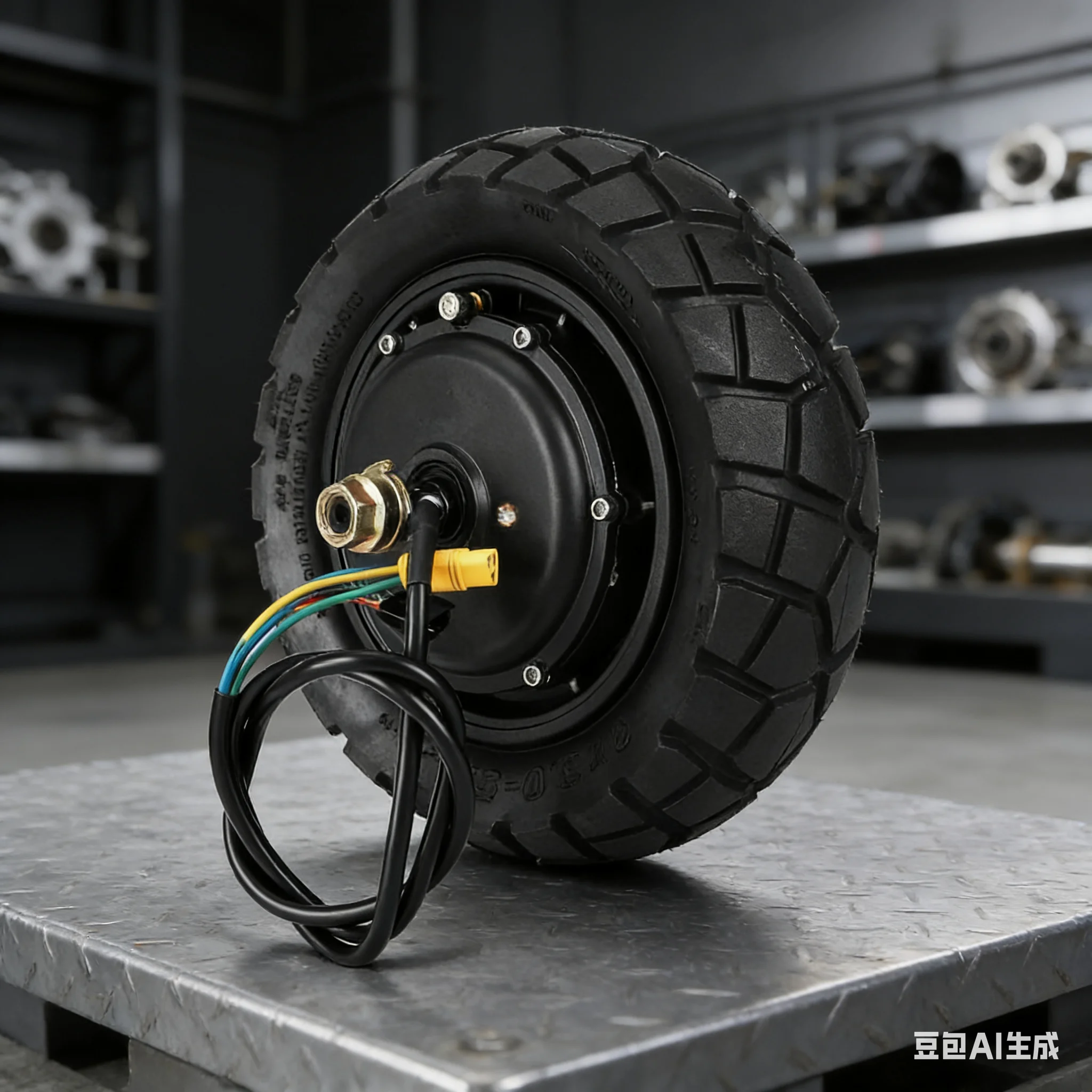 

48V 600W Motor Wheel With OXIN 9*3.0-5.5 Vtubeless Tires For Kukirin G2 ProDB Electric Scooter Original Motor Replace Accessory