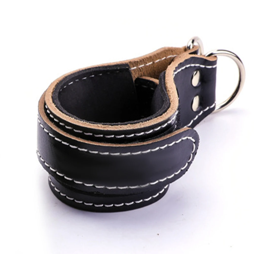 

1pc Professional Ankle Strap Adjustable Leg Strength Training Cable Machine Attachment Wear-Resistant Buckle Fixing Band For Men