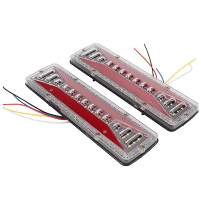 

1 PCS 12V Taet Light LED Dynamic Truck Lights As Shown ABS Signal TRACK TRACTOR LIGHT TRAILER BUS