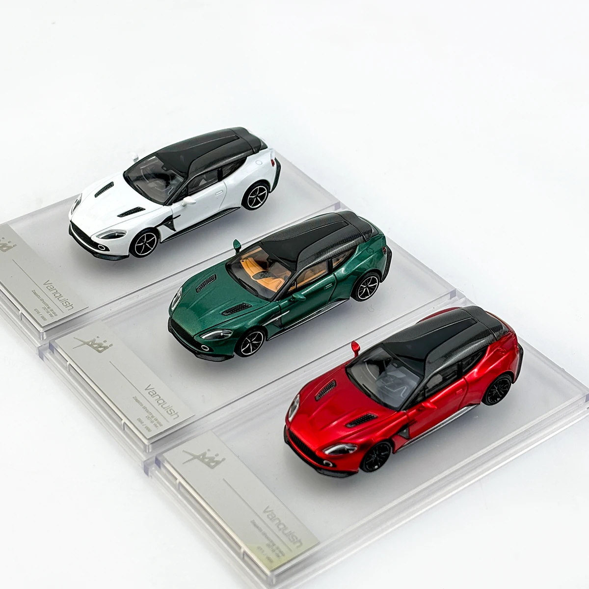 King model 1：64 Vanquish Zagato diecast car models