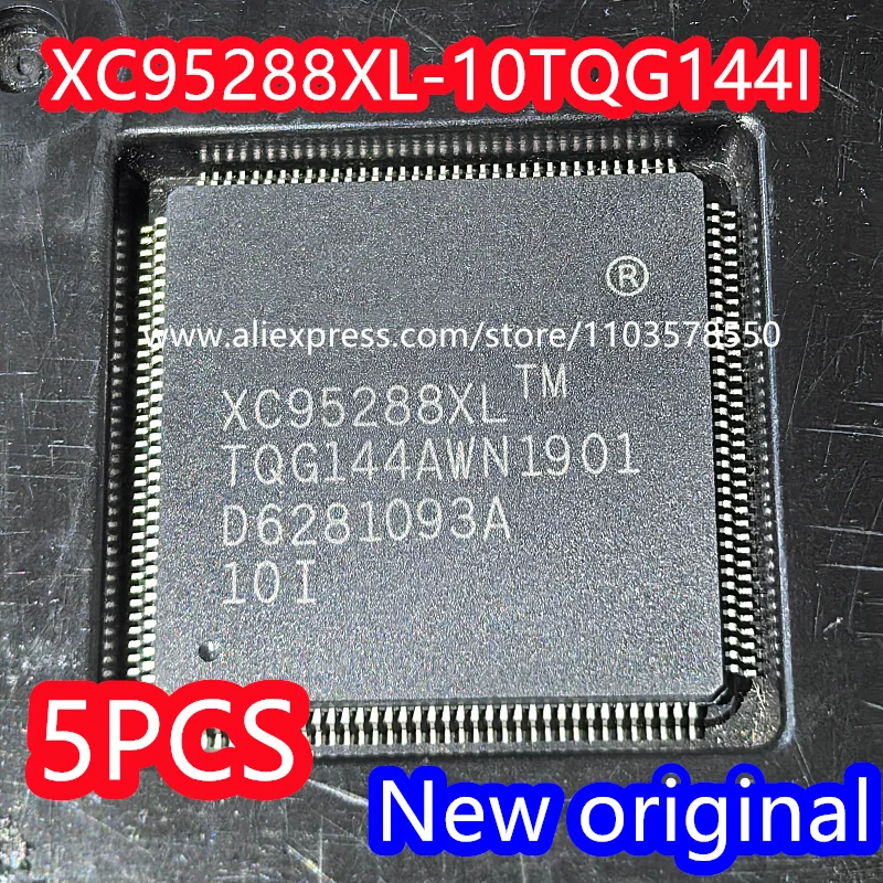 (5PCS) XC95288XL Programmable Logic Controller XC95288XL-10TQG144C XC95288XL-10TQ144C TQP144 XC95288XL-10TQG144I New Original