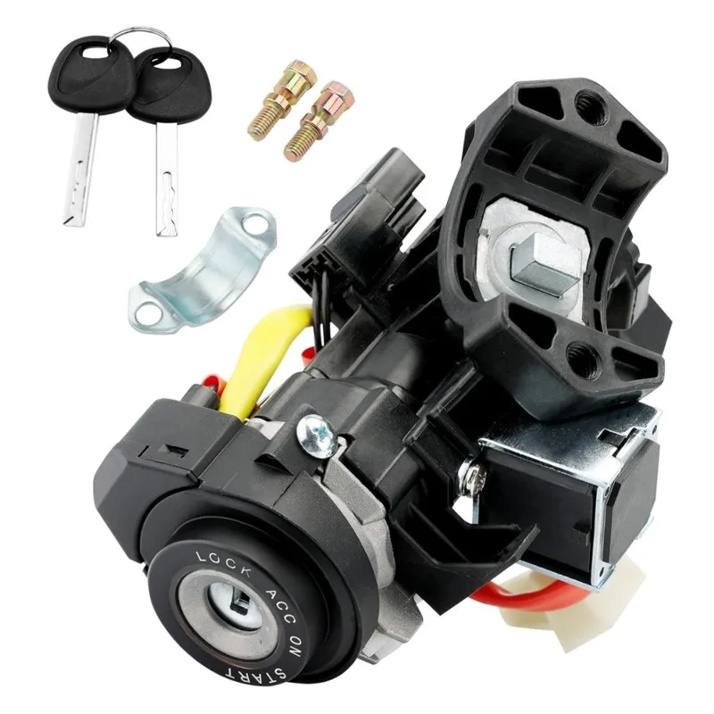 Reliable-For 2015-2019 Sonata 81905-C2510 Ignition Assembly, Lock Cylinder Switch& Cylinder Housing With Keys