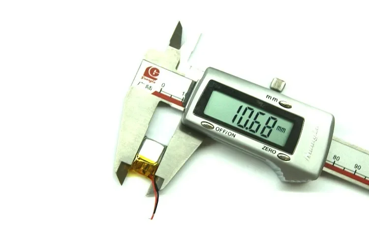 نظارات ثلاثية الأبعاد بطارية سماعة بلوتوث 401015   سوار ذكي صغير لشحن بطارية ليثيوم بوليمر 3.7 فولت