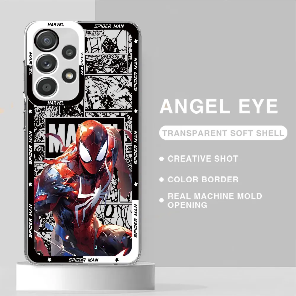 Marvel Deadpool The hulk Phone Case for Samsung Galaxy A05s A20s A10s A03 A02 A30 A04 A03 Core A71 A50 A51 A03s A31 Cover