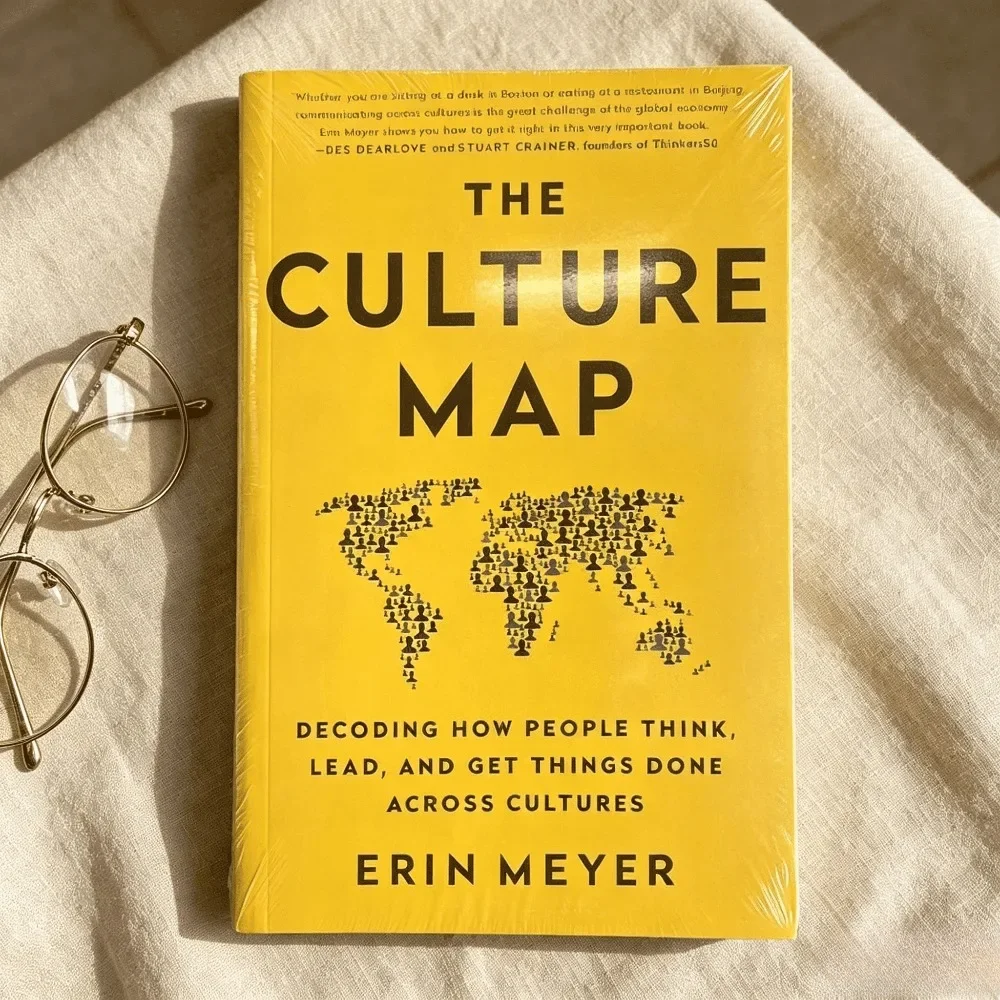 The Culture Map by Erin Meyer Decoding How People Think,Lead And Get Things Done Paperback Book in English