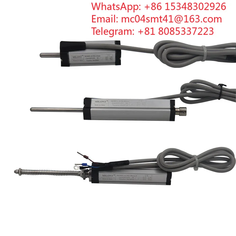 KTR linear displacement transducer high precision self-return spring miniature precision electronic ruler