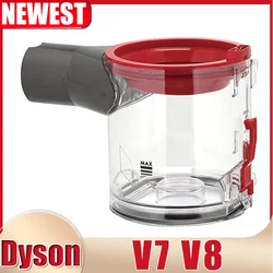 Dust Bucket For Dyson V7 V8 vacuum cleaner dust cup seal cover garbage box cartridge