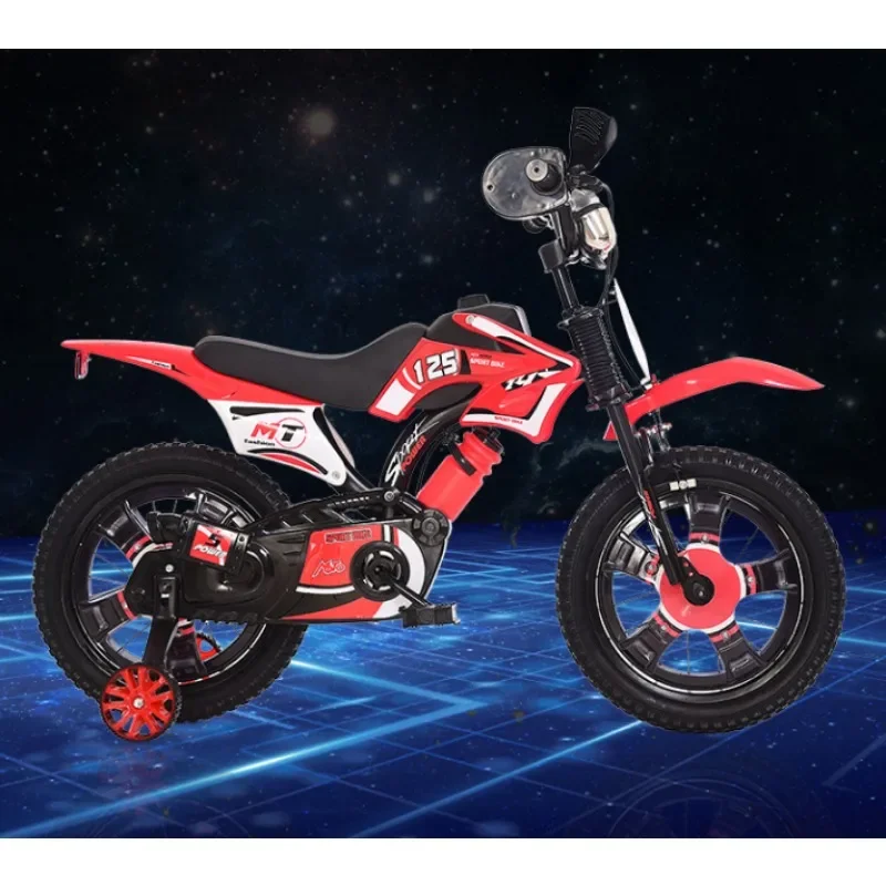 دراجة مشاية مريحة وآمنة للأطفال - دراجة نارية محاكاة مقاس 12/14/16 بوصة لتدريب الركوب المبكر للأطفال #2