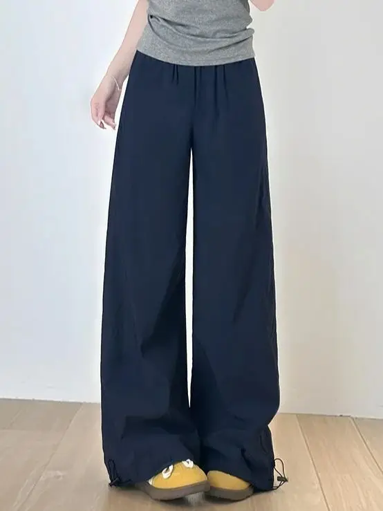 

Women's Workwear Trousers: Lightweight, Quick-Drying, Loose-Fitting, Breathable, Soft, Straight-Leg Casual Sweatpants