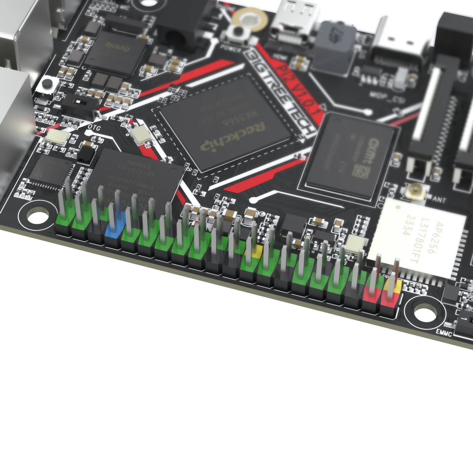 BIGTREETECH Pi 2 3D Control Board 2GB LPDDR4 Rockchip RK3566@1.8GHz CSI DSI Interfaces Advanced Klipper Printer Control for M8P