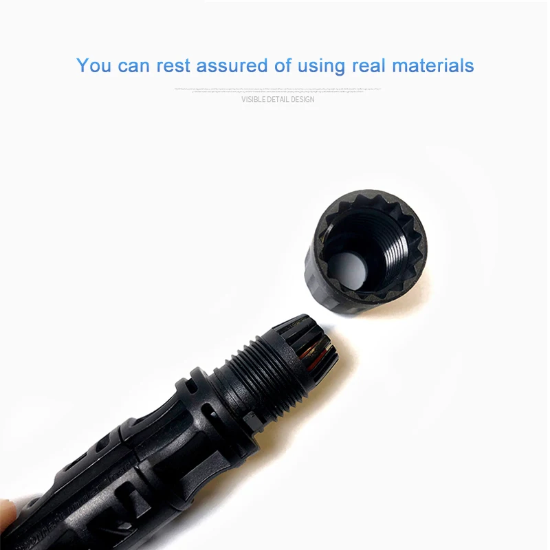 30PCSCE Approval IP67 Solar Panel 1500V Frame PV DC 10mm PV Connector