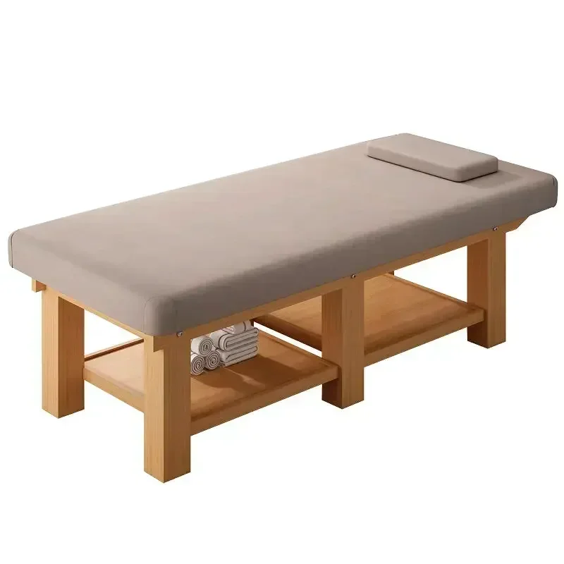 Child Massage Bed,Solid Wood Massage Bed,Traditional Chinese Medicine Acupuncture and Moxibustion Physiotherapy Bed,Beauty Bed