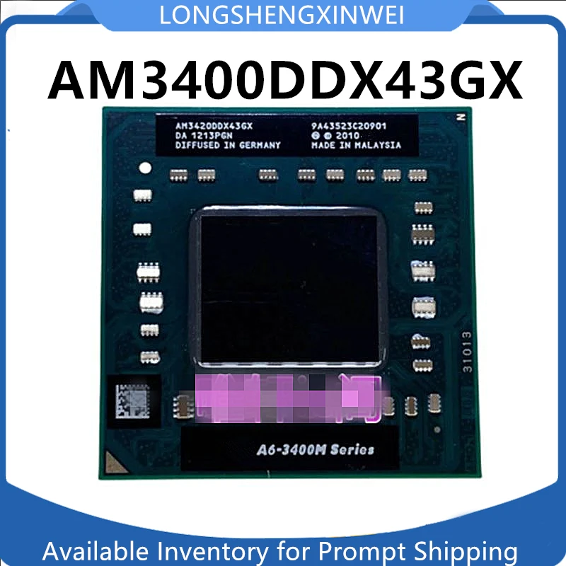 

1 шт. новый оригинальный AM3400DDX43GX A6-3400M 3420M 3410MX 3430MX BGA Chip IC Stock