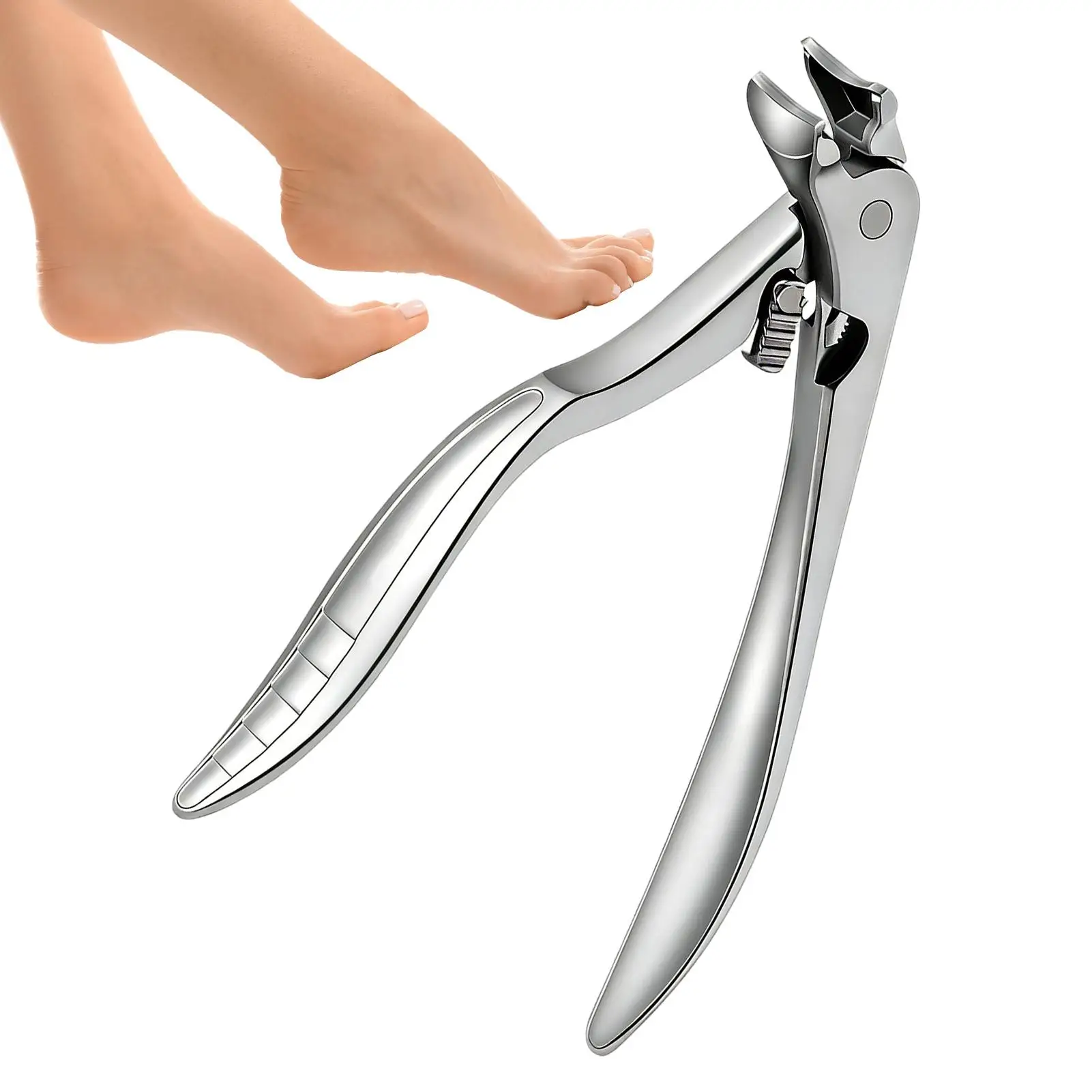 

Curved Nail Clippers Wide Opening Ingrown Toenail Cutter for Men Women Seniors Home Travel Bathroom Daily Manicure Pedicure
