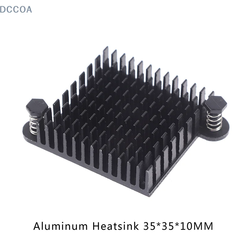 1Pc Aluminum Heatsink 35*35*10MM Cooling Pad South North Bridge Chipset Radiator