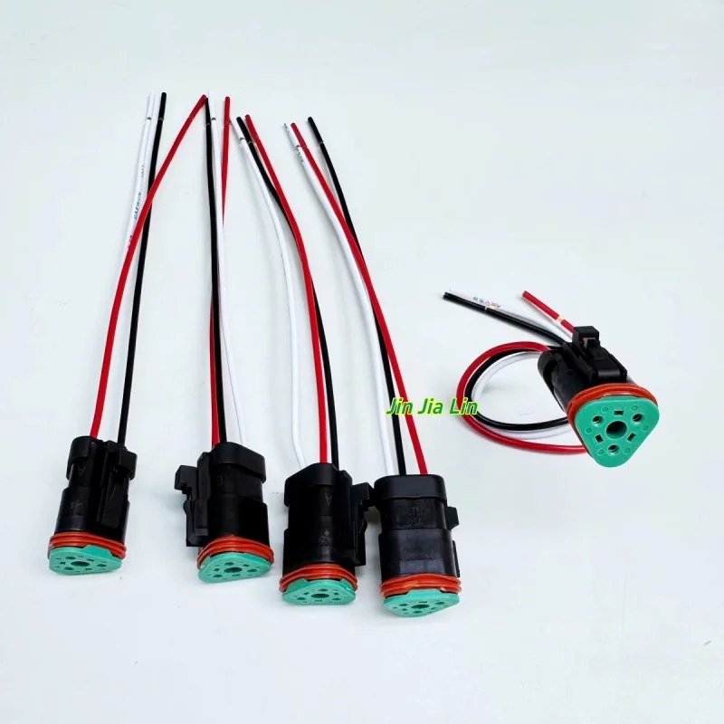 Rail Pressure Sensor Connector Plug For Cummins Engine Triangle Diesel Common Rail Wiring Harness Connector