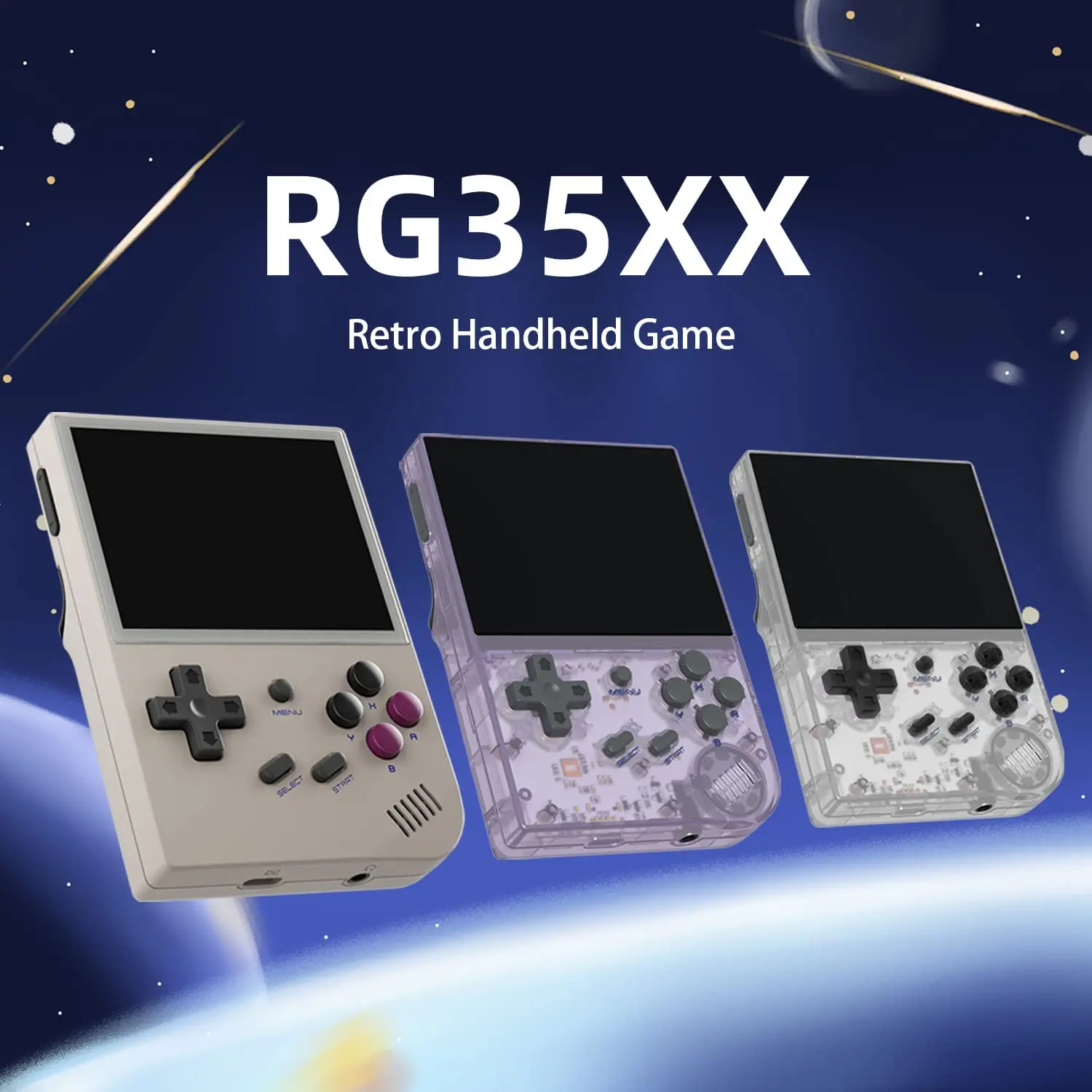 Retro handheld Portable Game Console RG35XX Console Linux System 3.5 Inch IPS Screen Cortex-A9 Portable Pocket Video Player 64GB