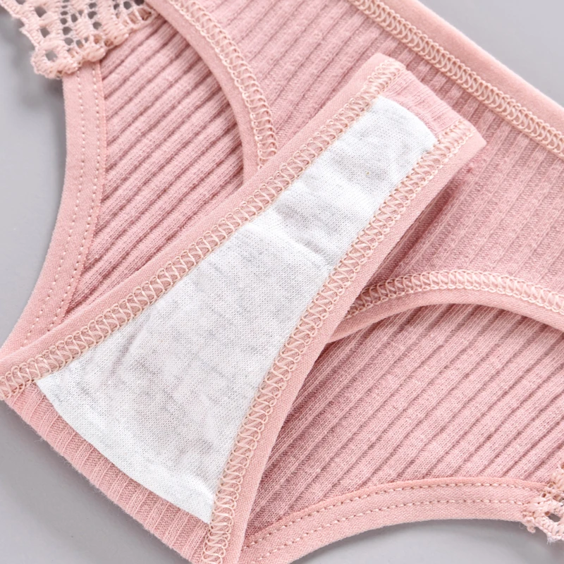 3PCS Bavlněné Sexy Dámské Tanga Prodyšné Pohodlné Dámské Kalhotky Bezešvé Měkké Dámské Spodní Prádlo Jednobarevné Dívčí Spodní Prádlo - náhled 5