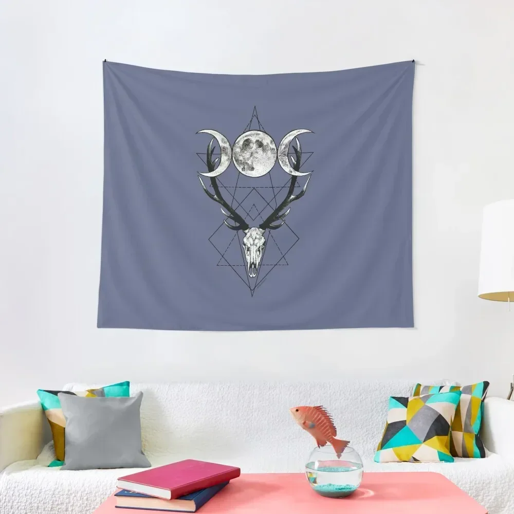 

Triple goddess and horned god Tapestry Decorative Wall Murals Decoration For Bedroom Tapestry