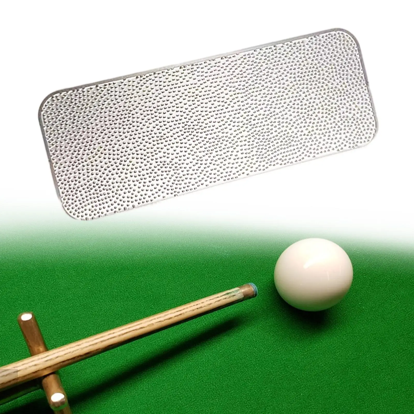 Billiard Pool Cue Tip Shaper Cue Tip Abrasion Stainless Steel Smooth Pool Cue