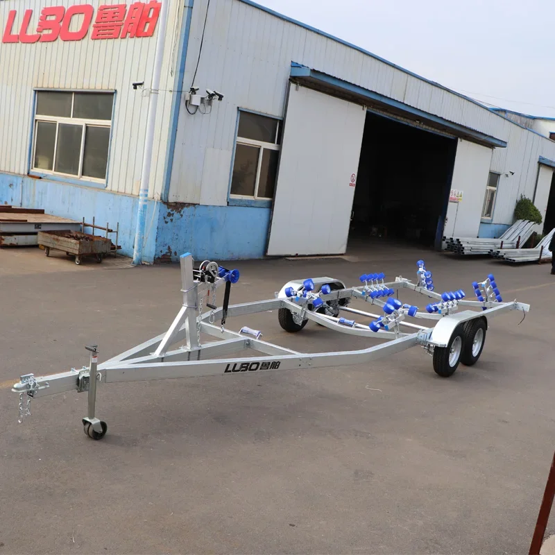 7.75 m  Double Axle Boat Trailer