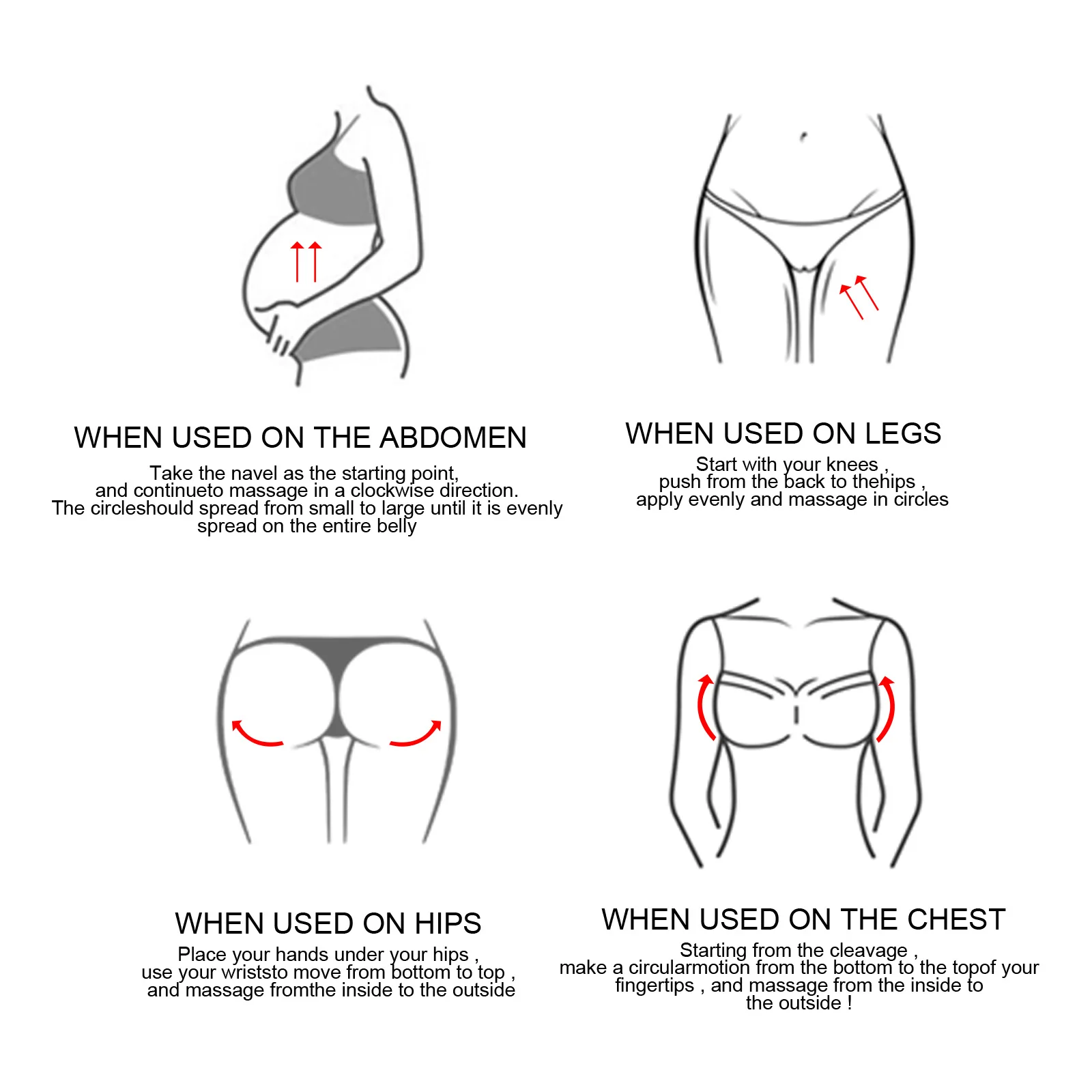 Crema de eliminación de marcas de embarazo, repara la piel dañada, ingredientes naturales, elimina la línea Abdominal del embarazo, sin manchas